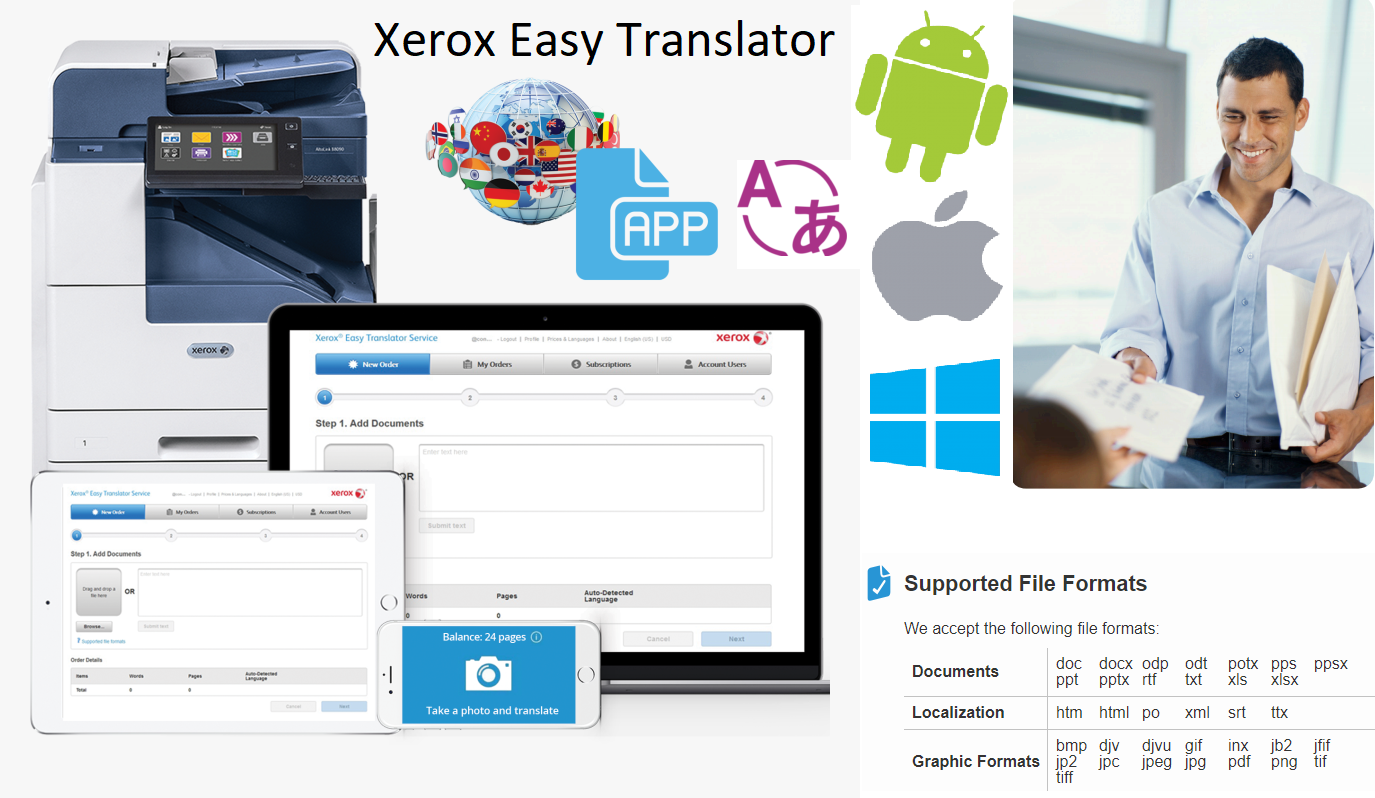 xerox easy translator service xerox easy translator service