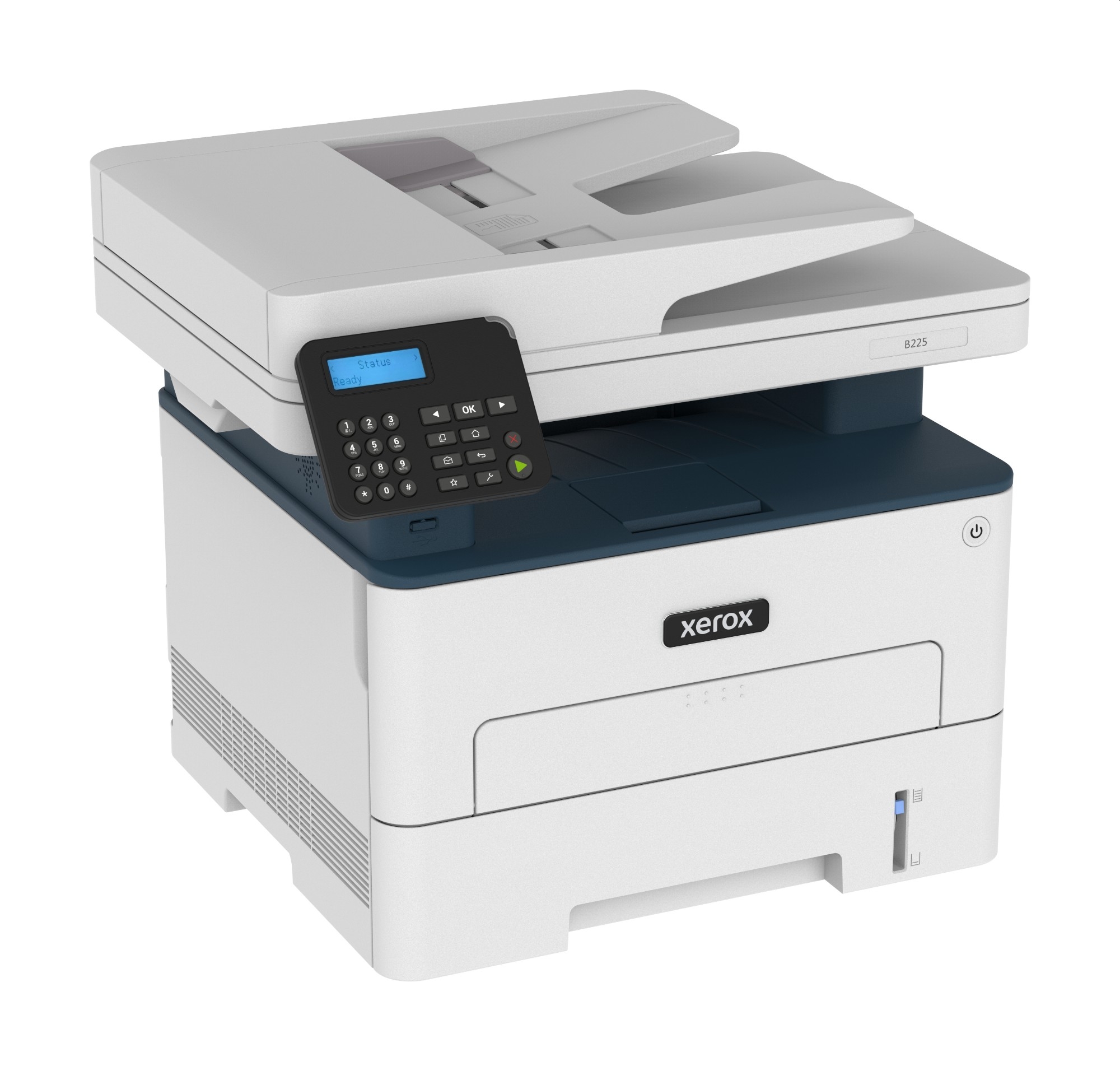 imprimanta multifunctionala xerox alb-negru b225