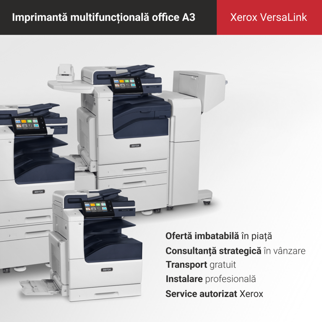 Xerox VersaLink C7120 - imprimantă multifuncțională A3 color