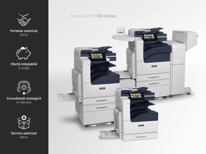 oferta xerox versalink 7100 imprimanta multifunctionala A3 alb-negru si color